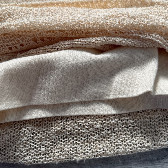 Rag & Bone Bridget Natural Warm Ivory Silk Dress bodycon Sz small - Picture 7 of 10